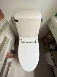 使いやすいフチレス形状とサッとひと拭きの便器でお掃除ラクラク 新宿区H様邸 使いやすいフチレス形状とサッとひと拭きの便器でお掃除ラクラク 新宿区H様邸